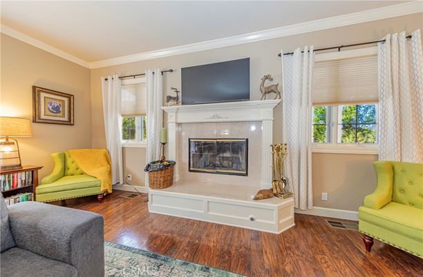 Fireplace, Interior, Wood Texture Flooring