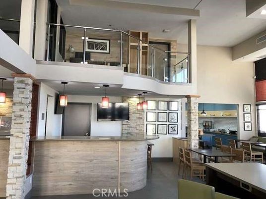 Dining room, Fireplace, Interior, Pendant Lights