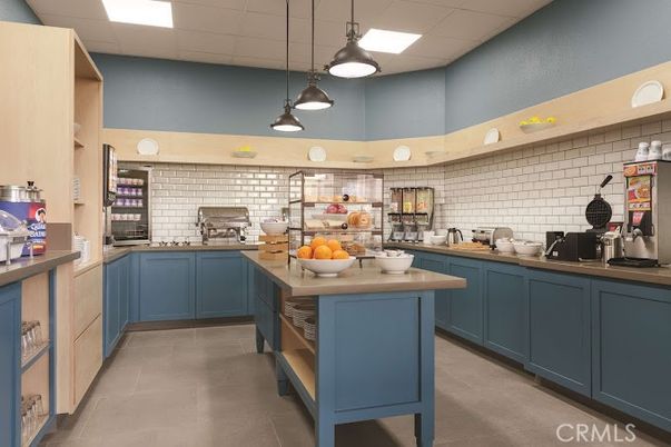 Interior, Kitchen, Pendant Lights, Stainless Steel Appliances, Stone Walls