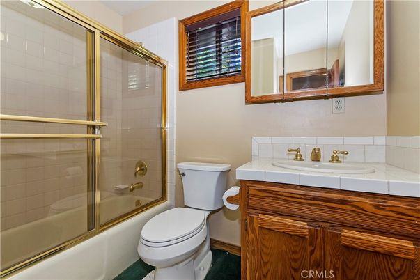 Bathroom, Glass Shower, Interior, Tile Countertops