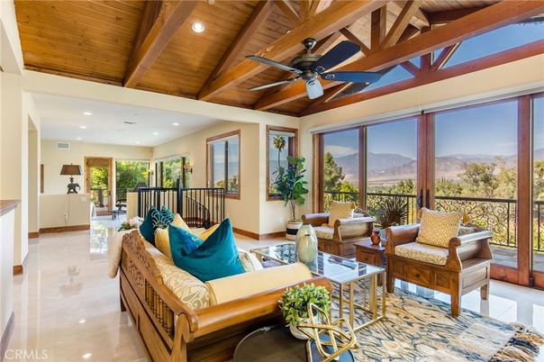 Interior, Living room, Recessed Lighting, Wooden Beams, Wooden Ceilings