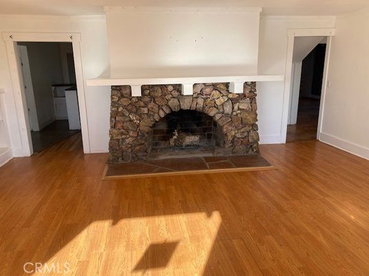 Fireplace, Interior, Wood Texture Flooring