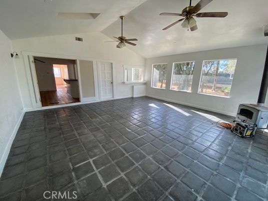 Empty room, Fireplace, Interior