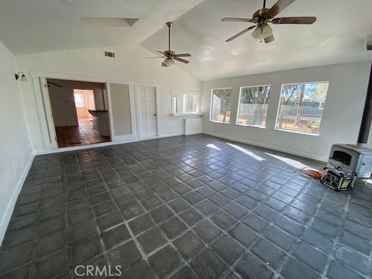 Empty room, Fireplace, Interior