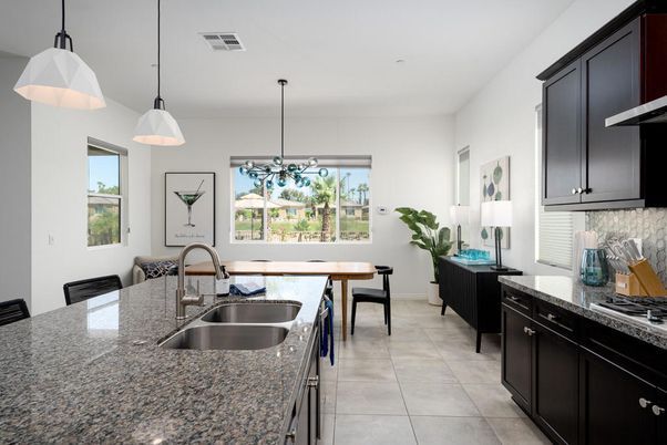Dining room, Interior, Kitchen, Pendant Lights