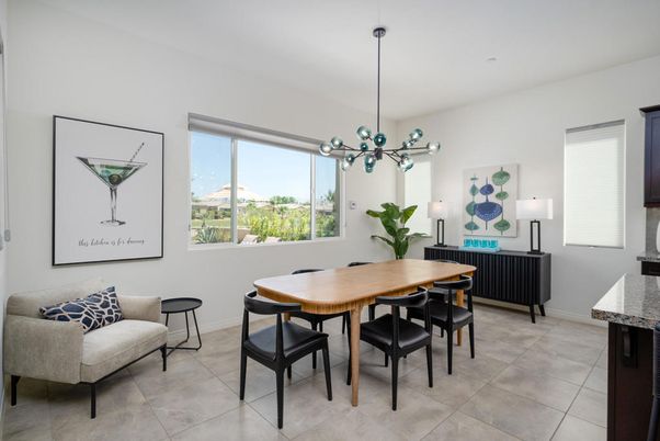 Dining room, Interior, Pendant Lights
