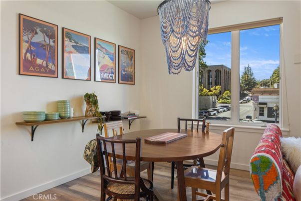 Dining room, Interior, Wood Texture Flooring