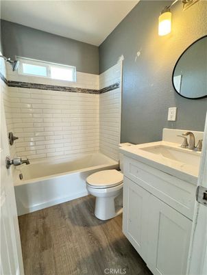 Bathroom, Interior, Wood Texture Flooring