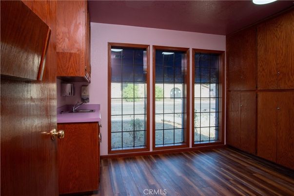 Empty room, Interior, Kitchen, Wood Texture Flooring