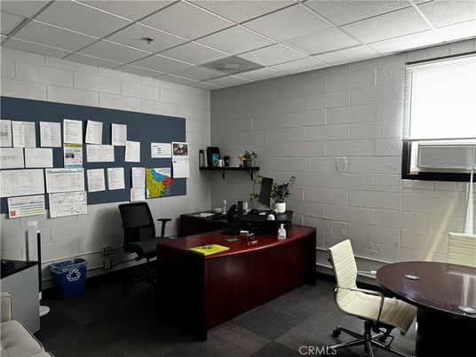 Home Office, Interior, Stone Walls