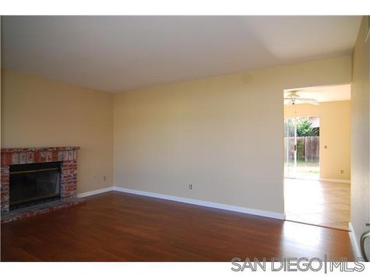 Empty room, Fireplace, Interior, Wood Texture Flooring