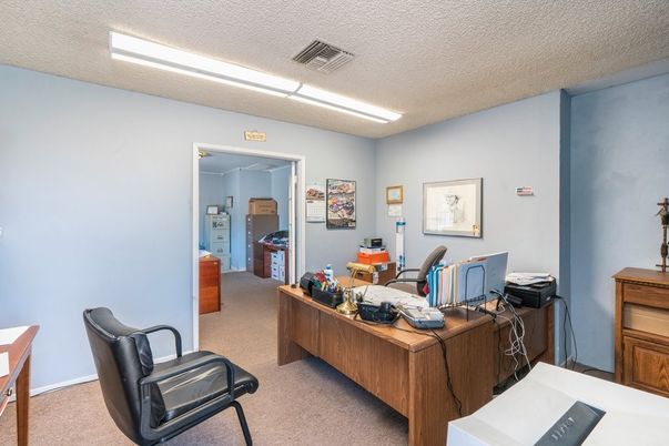 Home Office, Interior, Recessed Lighting
