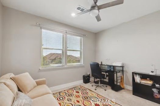 Home Office, Interior, Recessed Lighting