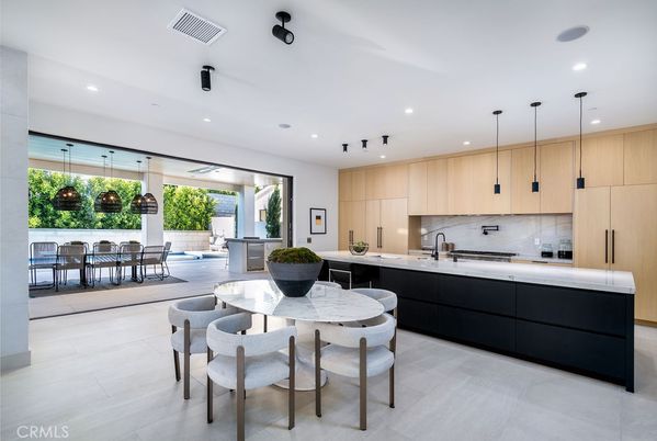 Dining room, Interior, Kitchen, Pendant Lights, Recessed Lighting