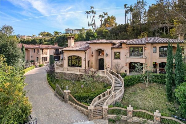Backyard, Exterior, Facade, Mediterranean
