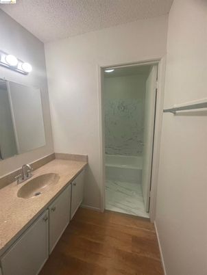 Bathroom, Interior, Marble, Marble Walls, Wood Texture Flooring