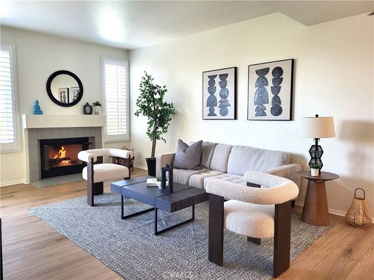 Fireplace, Interior, Living room, Wood Texture Flooring