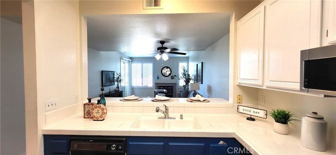 Interior, Kitchen, Tile Countertops