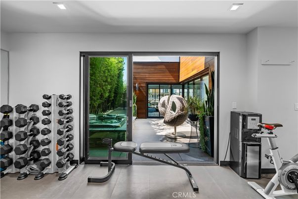 Fitness Equipment, Interior, Recessed Lighting