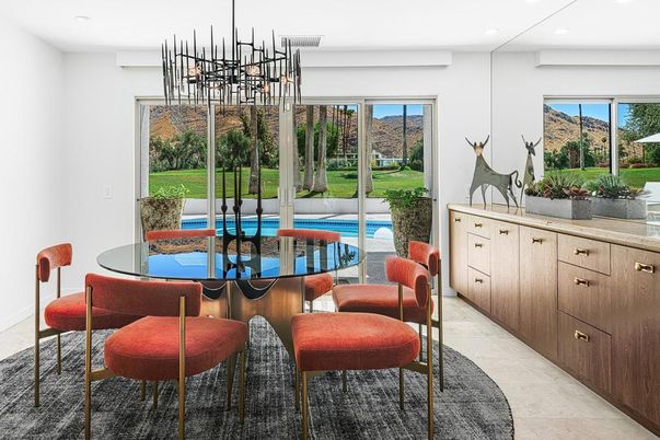 Dining room, Interior, Pendant Lights, Recessed Lighting