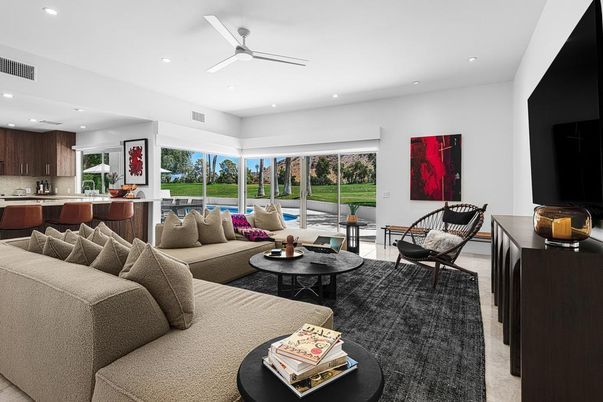 Interior, Kitchen, Living room, Recessed Lighting