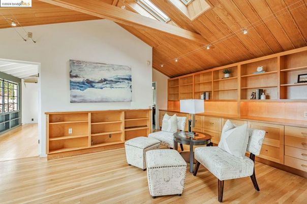 Interior, Recessed Lighting, Wooden Ceilings, Wood Texture Flooring