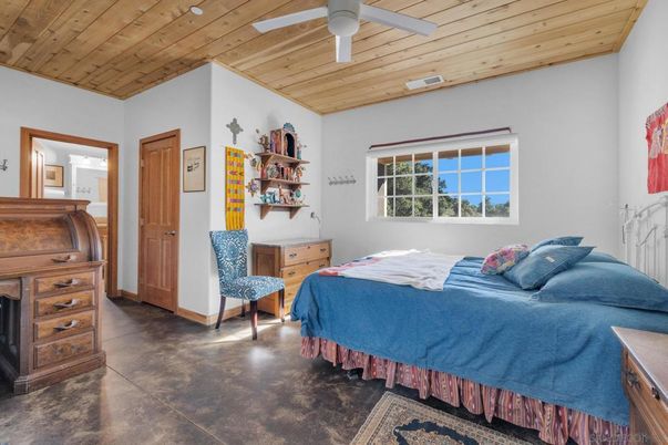 Bedroom, Interior, Water, Wooden Ceilings