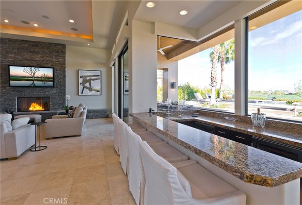 Fireplace, Interior, Living room, Recessed Lighting, Stone Walls