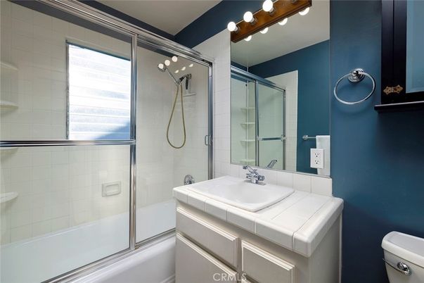 Bathroom, Glass Shower, Interior, Tile Countertops