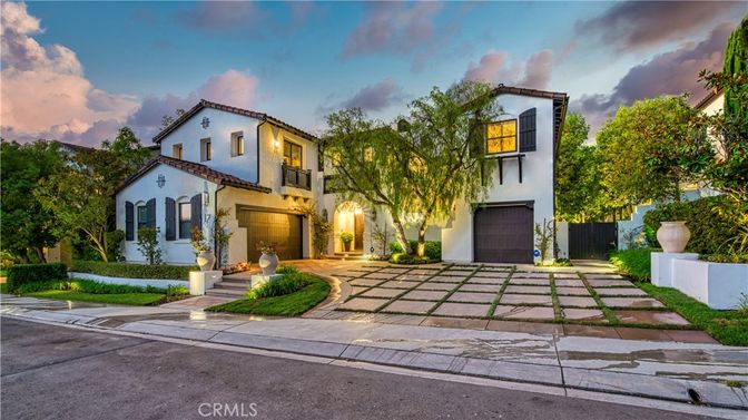 Attached, Backyard, Exterior, Facade, Spanish Mediterranean