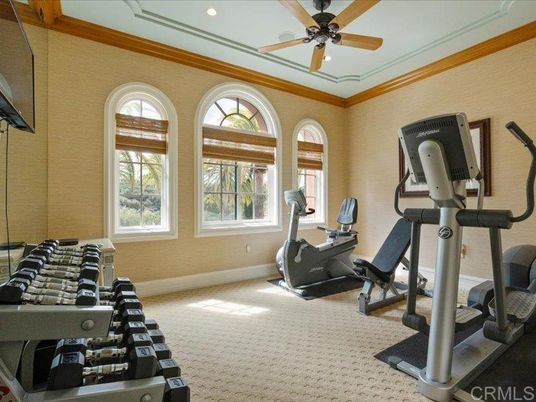 Fitness Equipment, Interior, Recessed Lighting