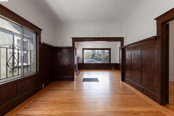 Empty room, Interior, Wood Texture Flooring