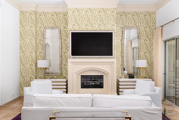 Fireplace, Interior, Living room