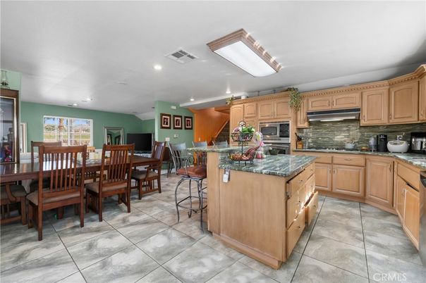 Dining room, Interior, Kitchen, Recessed Lighting