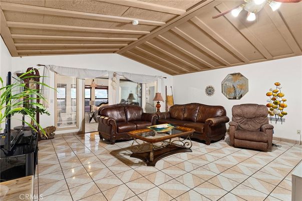 Interior, Living room, Wooden Beams