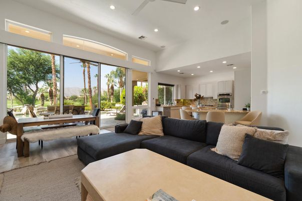 Dining room, Interior, Kitchen, Living room, Recessed Lighting, Stainless Steel Appliances