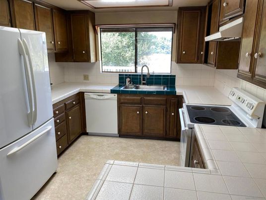 Interior, Kitchen, Tile Countertops