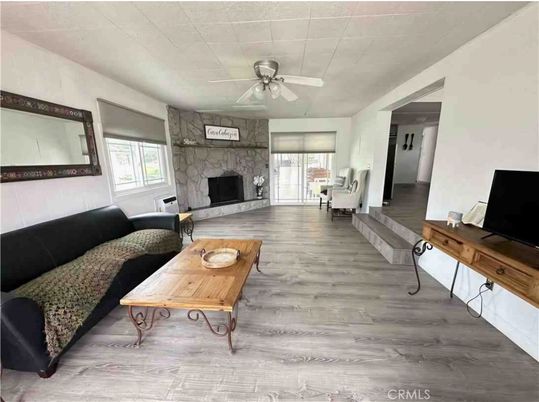 Fireplace, Interior, Living room, Wood Texture Flooring