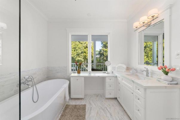 Bathroom, Dual Sink Vanities, Interior, Marble