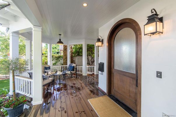 Exterior, Wood Texture Flooring