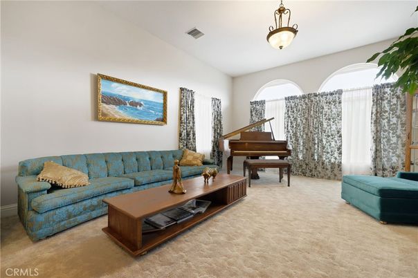 Interior, Living room, Piano