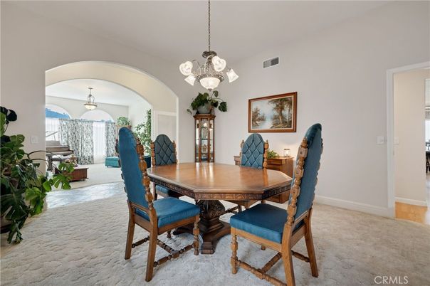 Chandelier, Dining room, Interior