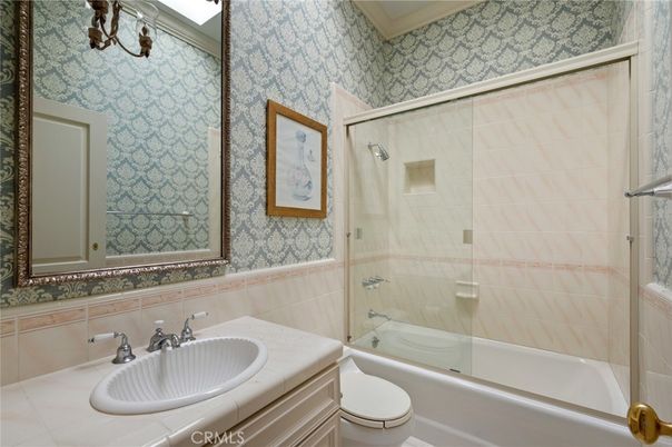 Bathroom, Glass Shower, Interior, Tile Countertops