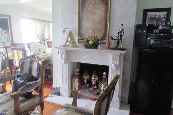 Fireplace, Interior, Wood Texture Flooring