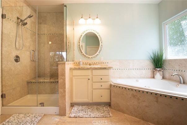 Bathroom, Dual Sink Vanities, Glass Shower, Interior