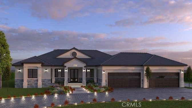Attached, Exterior, Facade, Ranch