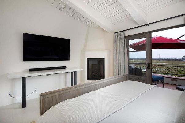 Bedroom, Fireplace, Interior, Water