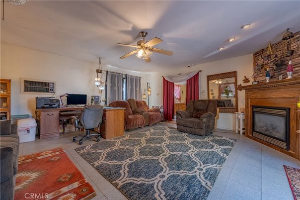 Fireplace, Home Office, Interior, Living room, Pendant Lights, Recessed Lighting