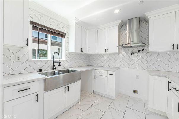 Interior, Kitchen, Marble, Recessed Lighting