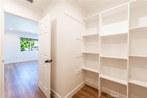 Interior, Recessed Lighting, Walk-in Closets, Wood Texture Flooring